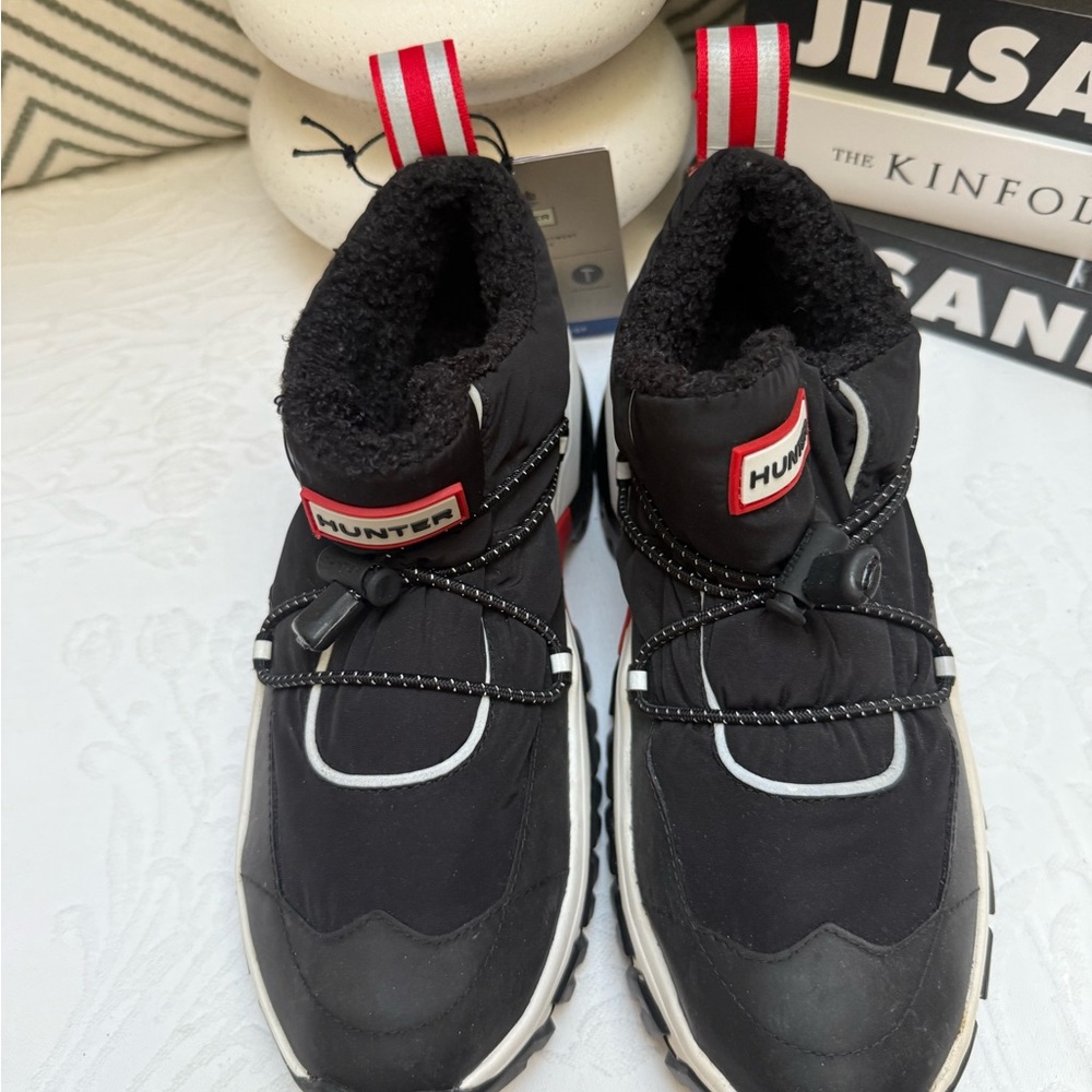 Hunter Black Boots Stylish Durable Design